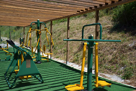 Activités au camping fitness