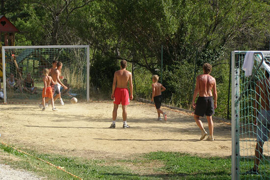 Activités au camping tournois sportifs