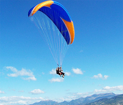 Aux alentours parapente