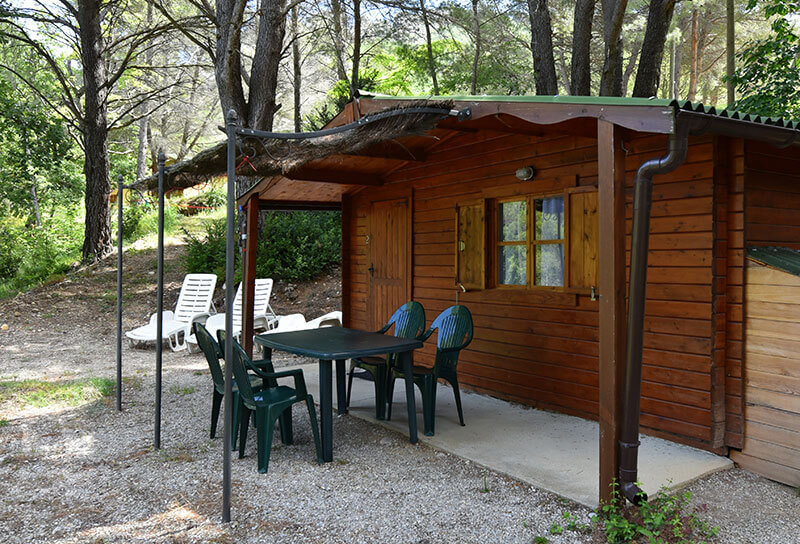 Terrasse Chalet Tilleul