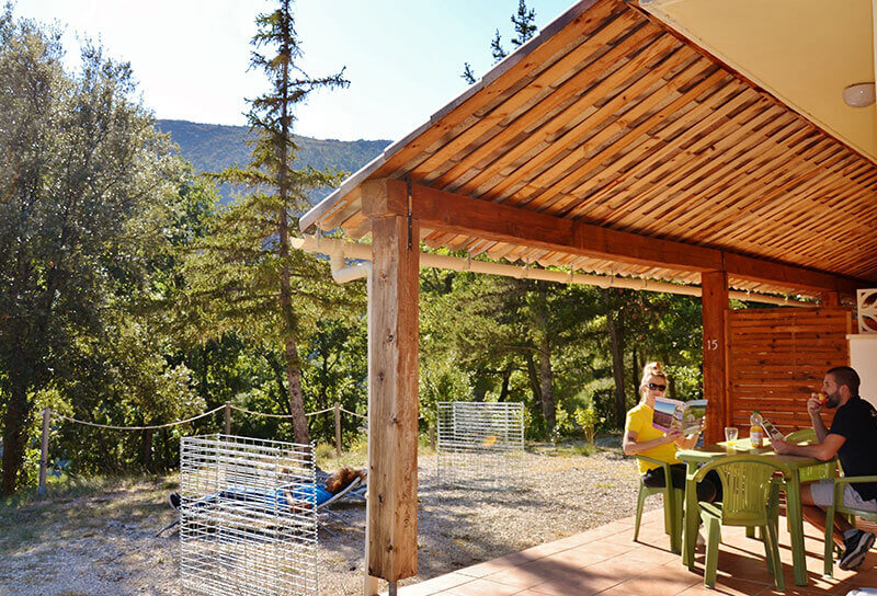 Terrasse Maisonnette Lavande