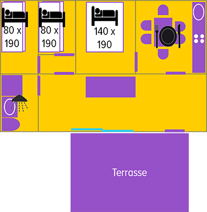 Plan de la Maisonnette Olivier