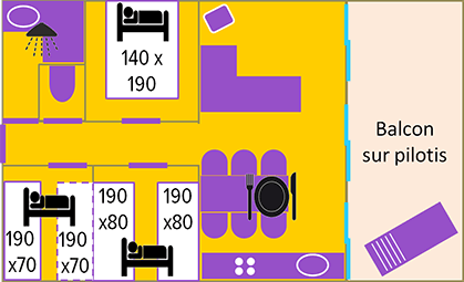 Plan Chalet confort Papillon